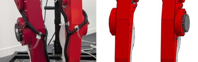 3D-printable humanoid legs let robotics experiments run wild