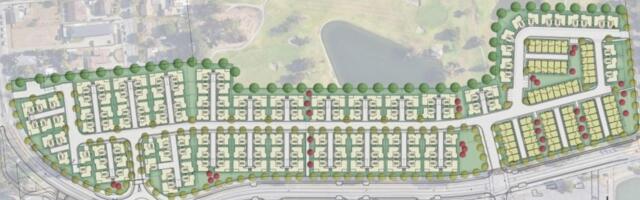 Section of massive East Bay development topples into loan delinquency