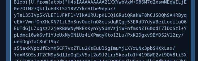 Развлекаюсь, вжимая игру на WebAssembly в одно сообщение мессенджера