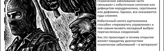 Объяснение ОКР. Как ацетилхолин захватывает контроль над выбросом серотонина