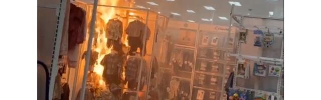 Woman accused of setting California Target afire so she could steal baby formula is arrested