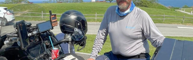 A Navy Vet Biker Rode This Motorcycle 125K Miles In 125 Days (And Still Isn't Done)