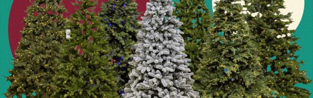 The Best Artificial Christmas Trees, as Blind-Judged By Interior Designers