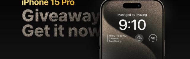 MacRumors Giveaway: Win an iPhone 15 Pro from iMazing