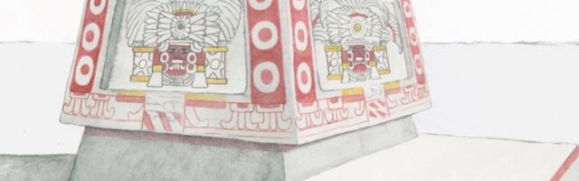 Painted altar in Maya city of Tikal reveals aftermath of ancient coup