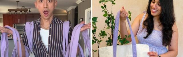 Inside the hype train for Trader Joe's TikTok-viral lavender tote bag