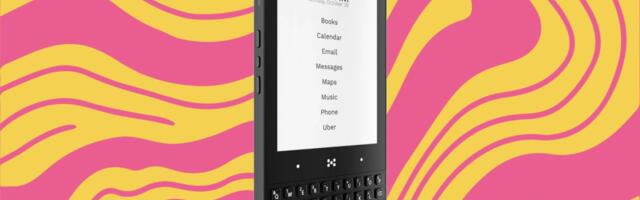 This stunning E Ink phone is the stuff of BlackBerry fever dreams