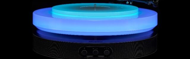 Audio-Technica’s floating Hotaru turntable is $10,000 worth of glowing coolness