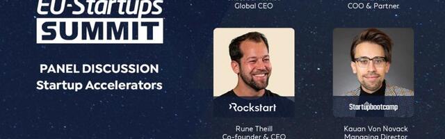 Accelerator Panel at this year’s EU-Startups Summit: Meet Katapult, Startup Wise Guys, Rockstart and Startupbootcamp!