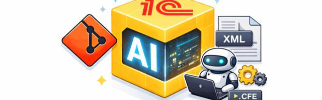 Опенсорс-расширение 1С на GitHub без боли: ветки под конфигурации, XML вместо EDT и сборка .cfe в одну кнопку