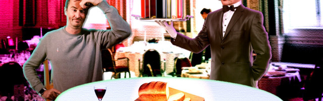 Waiters and employees are in charge — you’re just paying them