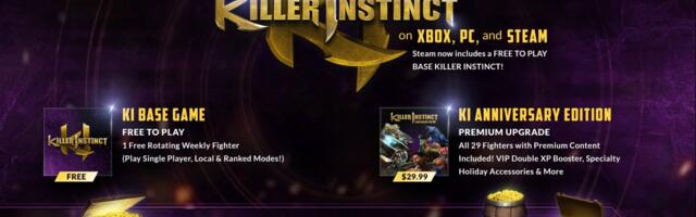 Killer Instinct: Anniversary Edition launches as base game goes free-to-play