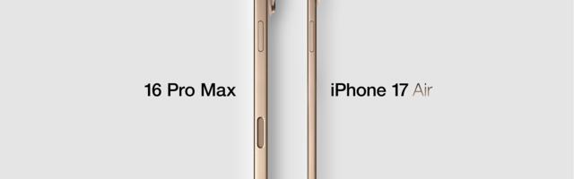 iPhone 17 Air and 17 Pro Max Allegedly Same Size Apart From Thickness