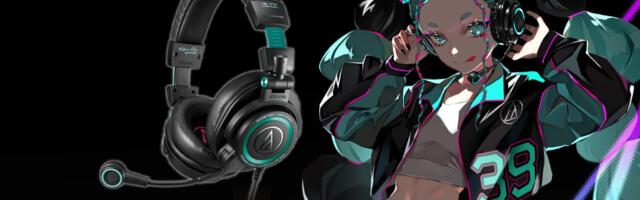This new limited-edition Hatsune Miku collab might be the cutest Audio-Technica headset yet