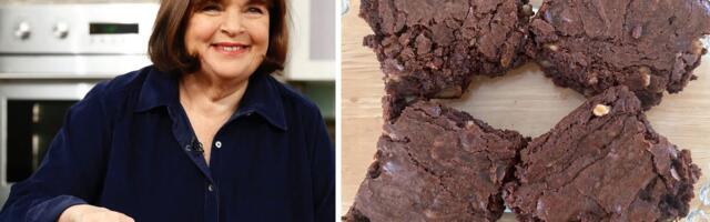 I made Ina Garten's 'outrageous brownies,' the most popular dessert at her famous store. They tasted incredible.