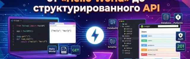 Изучаем FastAPI за одну статью: от «Hello World» до структурированного API