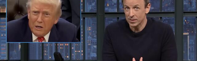 Seth Meyers responds to Trump insulting CNN correspondent Kaitlan Collins