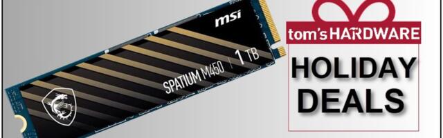 Grab a 1TB Gen 4 SSD for Christmas - MSI's Spatium M450 is down to just $44