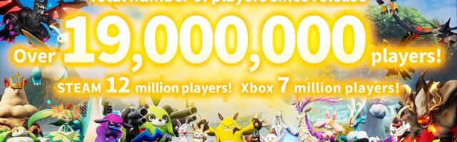 PalWorld momentum continues, reaches 19M+ players in 13 days