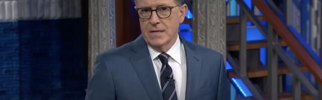 Stephen Colbert brutally mocks Republicans claiming Trumps birthday note to Epstein is forged