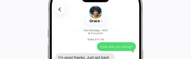 Apple brings encrypted RCS chats to iPhone