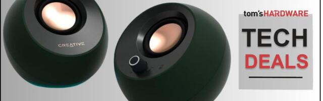 The minimalistic Creative Pebble Pro stereo speakers marked down to just $49