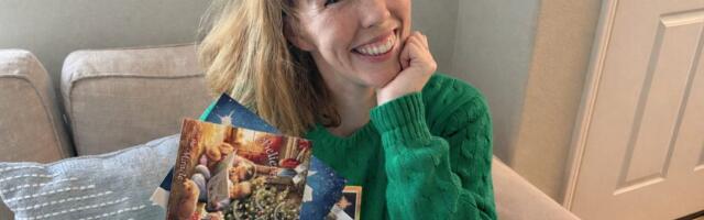 I keep all of the holiday cards my loved ones send. In the future, I'll give them back in a handmade memory book.