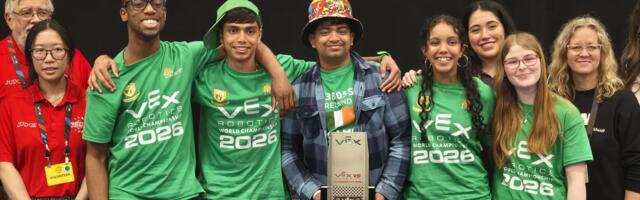 Confey College success at VEX Robotics World Championship 2026