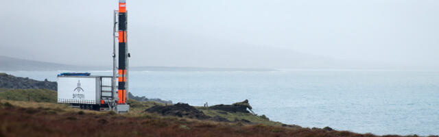 Skyrora rocket crashes during Iceland test launch
