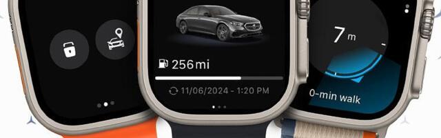 Mercedes-Benz now has an Apple Watch version of its mobile app