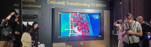 Dreame’s robot arm obsession produced a next-gen RGB mini-LED TV with speakers that physically change their angle to follow you around your room and provide the best sound wherever you're sitting