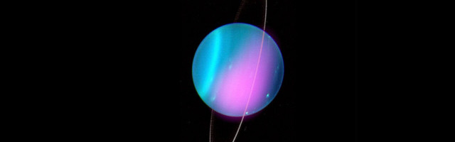 X-rays out of Uranus make the ice planet look like an ’80s album cover