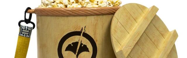 Ghost of Yōtei popcorn bucket proves bizarrely popular, sells out within hours