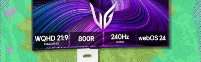 The curved OLED LG UltraGear gaming monitor is over $700 off at Amazon — almost half price now