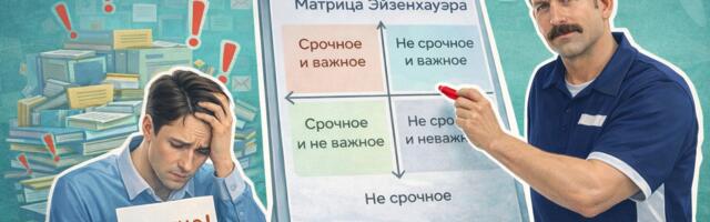 Матрица Эйзенхауэра в корпоративной системе: почему не работает и что делать