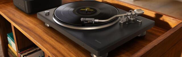 Denon's DP-500BT turntable combines premium design with Bluetooth streaming for $899