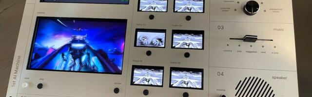AI video generating hardware: Hands-on with the 1stAI Machine