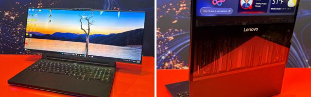 Hands on at CES 2026: Lenovo debuts two new rollable concept laptops, including one that grows wider