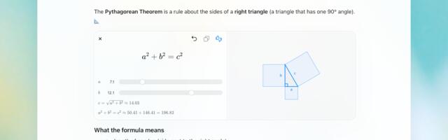 ChatGPT will now generate interactive visuals to help you with math and science concepts