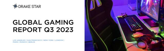 Gaming M&A deal count down 60% YoY per Drake Star report