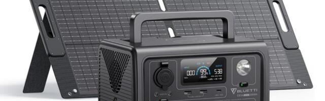 Amazon Offers 50% Off This Portable Power Station, Plus a Free 100W Solar Panel Included