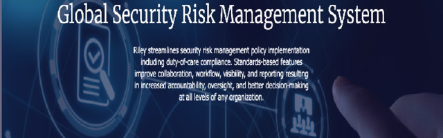 Riley Risk – Global security risk management system