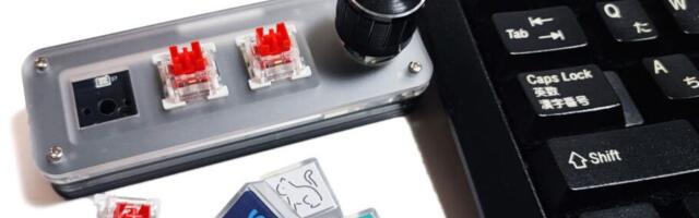 XYZA Tiny Keyboard Custom 2.0 launched — offers three customizable keys plus a dial