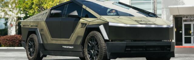 Halo’s iconic Razorback comes to life with this Tesla Cybertruck wrap