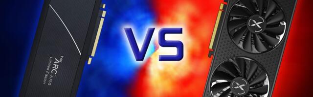 Arc A750 vs RX 6600 GPU faceoff: Intel Alchemist takes on AMD RDNA 2 in the budget sector