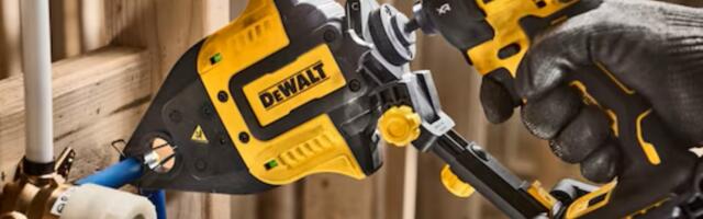 Yes, DeWalt Does Make A PEX Crimper Tool (And Here's How Much It Costs)