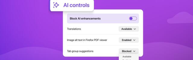 Firefox Getting New Controls to Turn Off AI Features