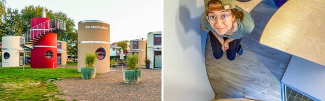 I spent 2 nights in a 2-story, 100-square-foot tiny home in Germany. It was much smaller than any I've seen in the US.