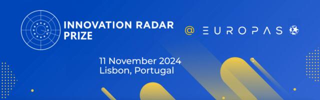 Celebrate Europe’s best innovators at the Innovation Radar Prize 2024 in Lisbon