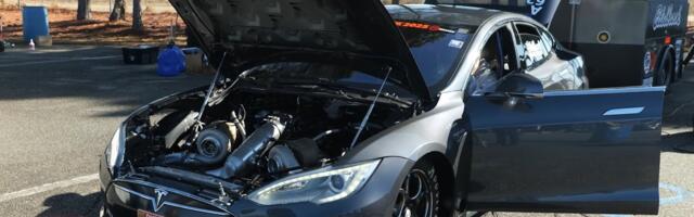This Tesla Isn't Electric - It's Powered By A Chevy Big Block